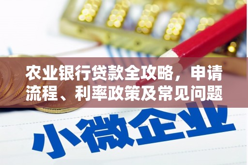 中阳农业银行贷款全攻略，申请流程、利率政策及常见问题解析