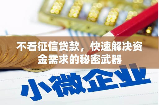 中阳不看征信贷款，快速解决资金需求的秘密武器