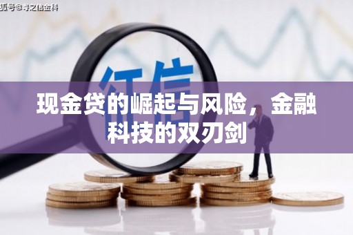 中阳现金贷的崛起与风险，金融科技的双刃剑